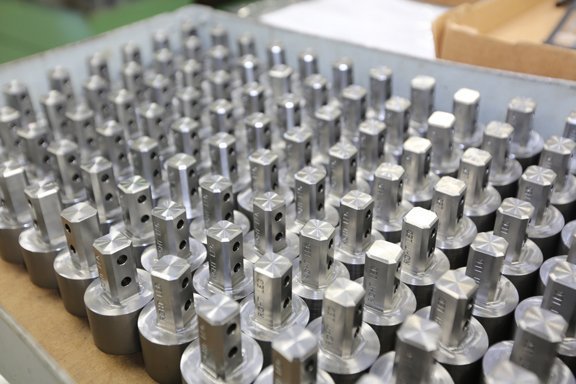 Finished steel machined parts